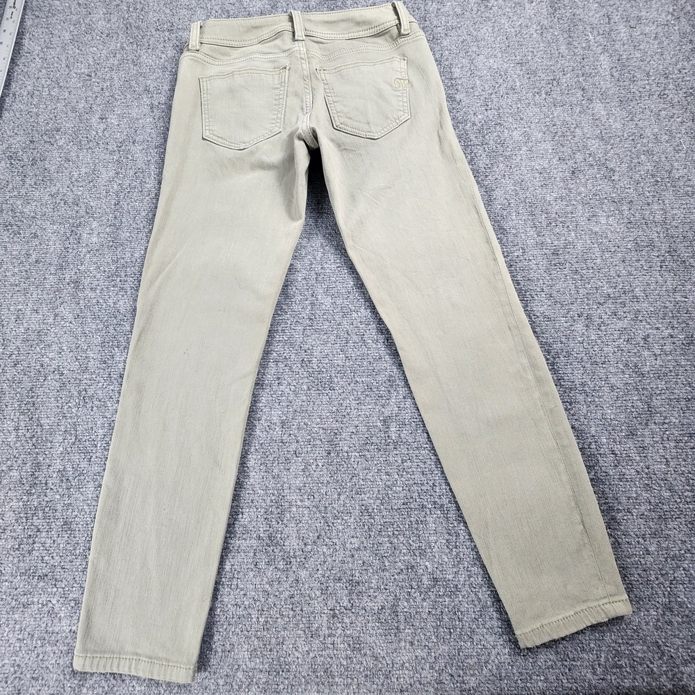Miss Me Women's 24 Easy Ankle Skinny Jeans Olive Sage Green Military Surplus - Picture 4 of 11